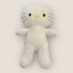 Build-A-Bear Workshop Hello Kitty Plush 18" Soft White Stuffed Plush Toy No Bow